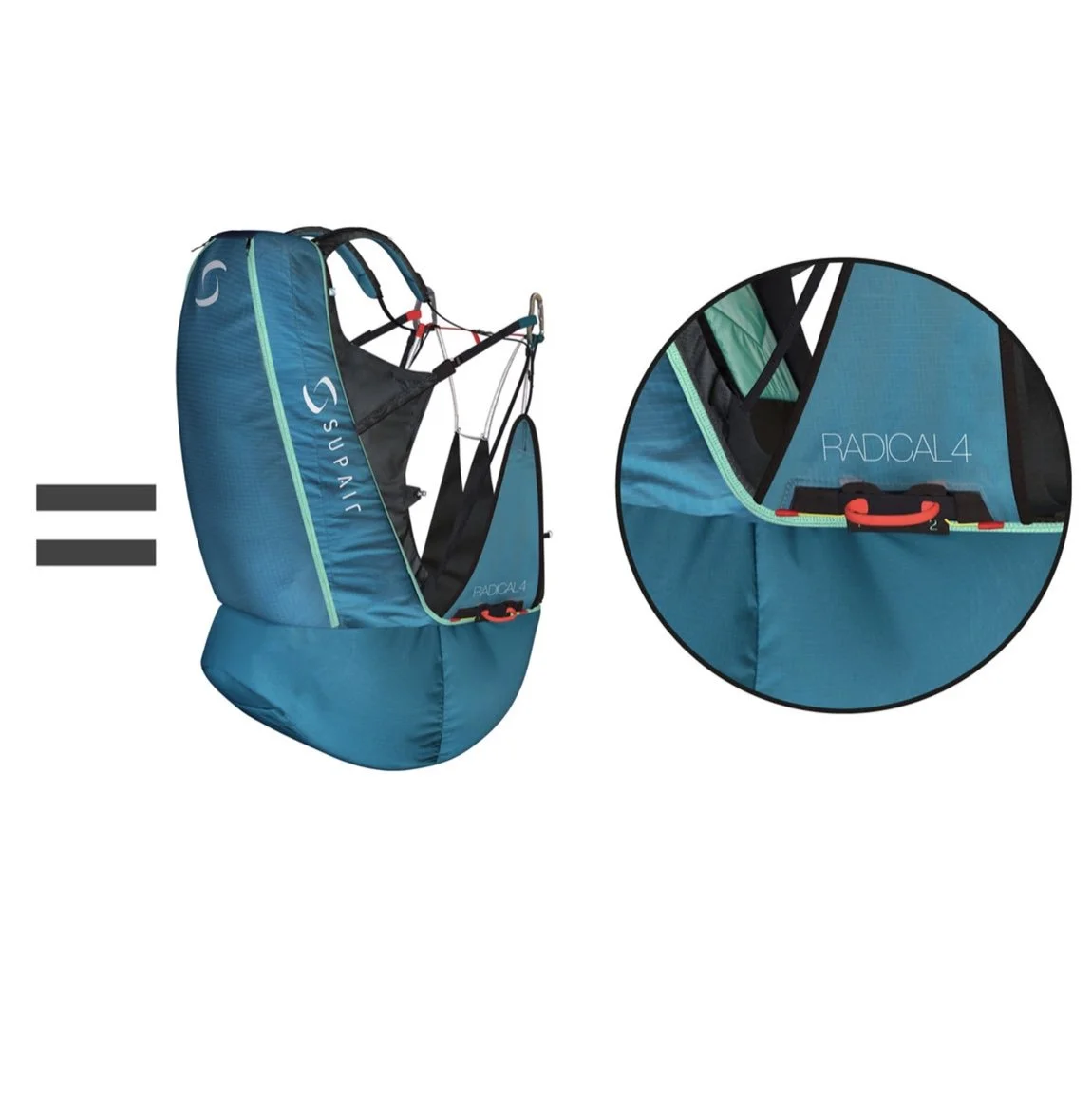 SupAir Radical 4 (Small) w/ Airbag — SPEEDFLY